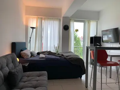 TV/Unterhaltungsangebot in der Unterkunft Exklusive Wohlfühloase by Rabe - Parkplatz, Smart-TV, Netflix