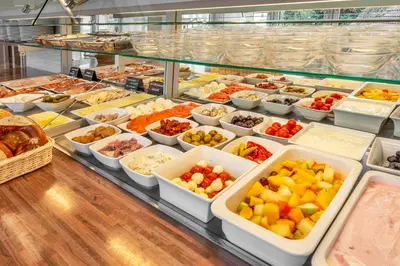 Essen im Hotel oder in der Nähe