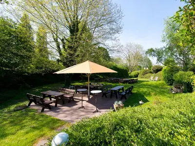 Ein Garten an der Unterkunft ACHAT Hotel Reilingen Walldorf