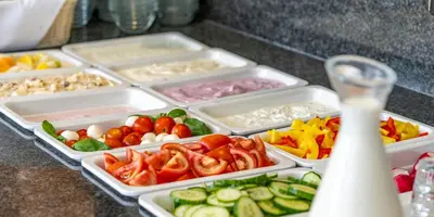 Essen im Hotel oder in der Nähe