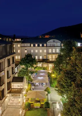 Das Gebäude in dem sich das Hotel befindet