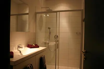 Ein Badezimmer in der Unterkunft Hotel Kleine Festung Germersheim