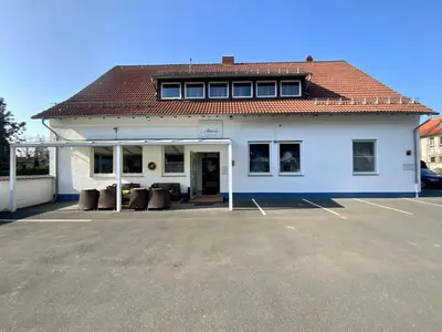 Das Gebäude in dem sich das Hotel befindet