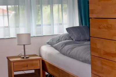 Ein Bett oder Betten in einem Zimmer der Unterkunft Hotel Donnersberg