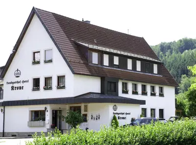 Das Gebäude in dem sich das Hotel befindet