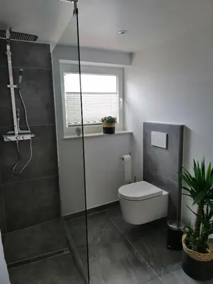 Ein Badezimmer in der Unterkunft Ferienwohnung Benz
