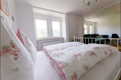 Ein Bett oder Betten in einem Zimmer der Unterkunft Rapunzel