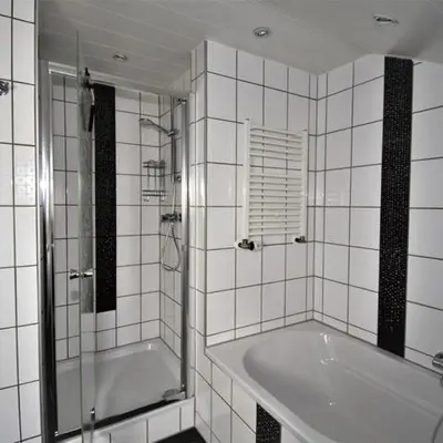 Ein Badezimmer in der Unterkunft FeWo 4 - Erpolzheim