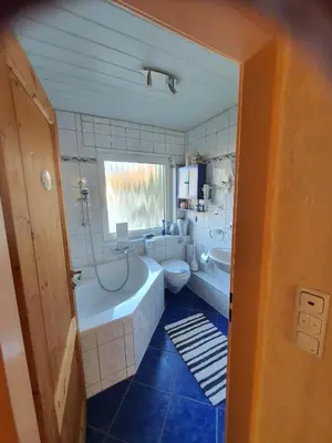 Ein Bett oder Betten in einem Zimmer der Unterkunft Luxus Ferienwohnung