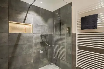 Ein Badezimmer in der Unterkunft Main-Vinotel Weingut Helmstetter