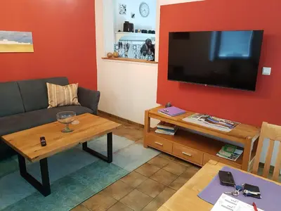 TV/Unterhaltungsangebot in der Unterkunft Gemütliches Stadthaus im Herzen der Altstadt
