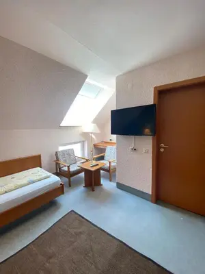 TV/Unterhaltungsangebot in der Unterkunft Hotel Weller