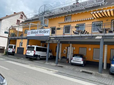 Das Gebäude in dem sich das Bed & Breakfast befindet