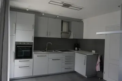 Küche/Küchenzeile in der Unterkunft Ferienwohnung Lieblingsplatz