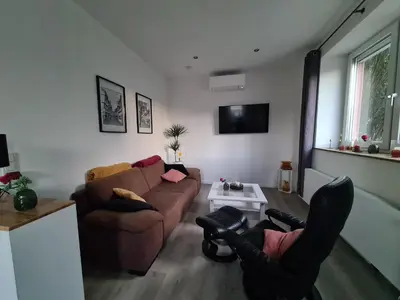 TV/Unterhaltungsangebot in der Unterkunft Zentral gelegene Ferienwohnung im Herzen der Pfalz
