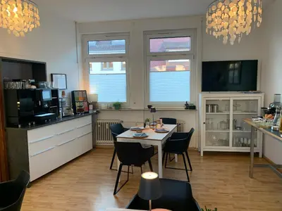 Küche/Küchenzeile in der Unterkunft Hotel Prinz Carl