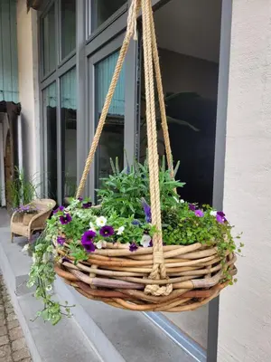 Ein Garten an der Unterkunft das Höfchen Stadecken