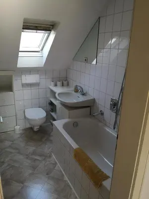 Ein Badezimmer in der Unterkunft Juni o