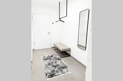 Grundriss der Unterkunft Luxuriöses Neubau-Apartment mit e-Lade Parkplatz