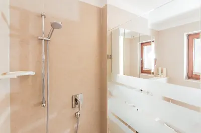 Ein Badezimmer in der Unterkunft Fabelhafte Wohnungen in der Altstadt