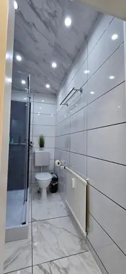Ein Badezimmer in der Unterkunft MsApartment Stylish wohnen in STUTTGART Self-Check-in zu jeder Zeit voll automatisiert