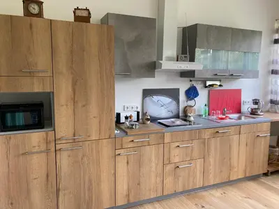 Küche/Küchenzeile in der Unterkunft Gästewohnung Mosbach