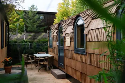 Ein Garten an der Unterkunft Tortuga - einfach anders!