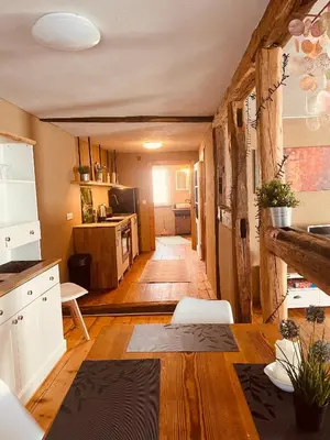 Küche/Küchenzeile in der Unterkunft SECRA Exclusive Appartement 44