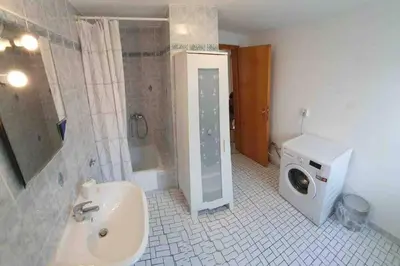 Ein Badezimmer in der Unterkunft Ferienwohnung Hemsbach an der Bergstraße