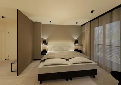 Ein Bett oder Betten in einem Zimmer der Unterkunft Residenz Wessinger, Neu-Isenburg