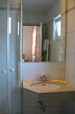 Ein Badezimmer in der Unterkunft Hotel Ernst Ludwig