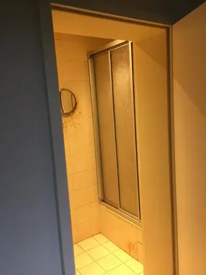 Ein Badezimmer in der Unterkunft Nahe an der City für Monteure und für Urlauber