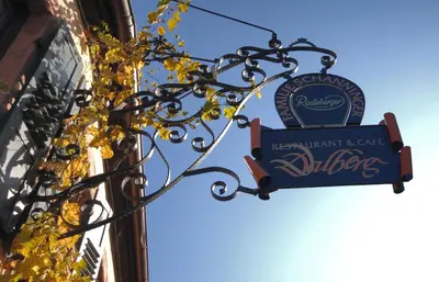 Ein Zertifikat, Auszeichnung, Logo oder anderes Dokument, das in der Unterkunft Hotel Dalberg ausgestellt ist