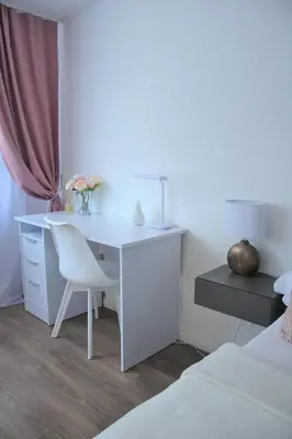 Ein Bett oder Betten in einem Zimmer der Unterkunft Sophie Deluxe Apartment