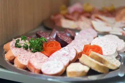 Essen im Hotel oder in der Nähe