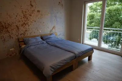 Ein Bett oder Betten in einem Zimmer der Unterkunft 2nd Home Appartements 23