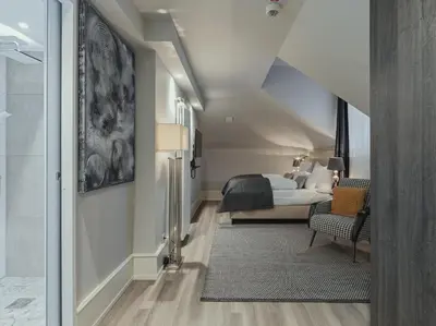 Ein Bett oder Betten in einem Zimmer der Unterkunft BS Boutique Hotel