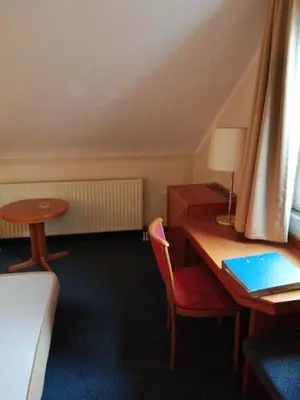 Ein Bett oder Betten in einem Zimmer der Unterkunft apartment Lampertheim