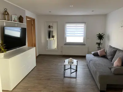 TV/Unterhaltungsangebot in der Unterkunft Ferienwohnung Jasmin