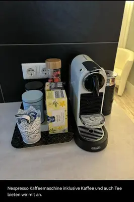 Kaffee-/Teezubehör in der Unterkunft Apartment Ferienregion Bergstraße