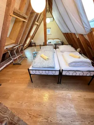 Ein Bett oder Betten in einem Zimmer der Unterkunft L8 Street - Heimsheim