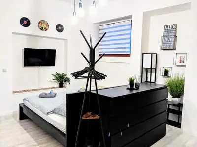 Ein Bett oder Betten in einem Zimmer der Unterkunft LENASTAY I Style Loft in Top Location