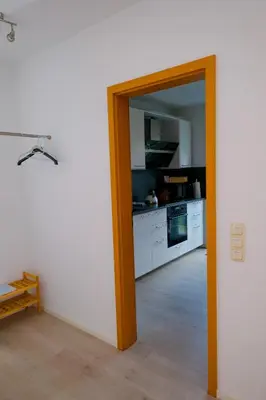 Küche/Küchenzeile in der Unterkunft Maisonette 2