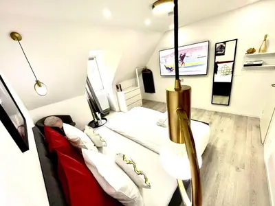 TV/Unterhaltungsangebot in der Unterkunft Living Solution 24 Karlsruhe