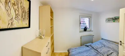 Ein Bett oder Betten in einem Zimmer der Unterkunft Herrscherrshaus-W237