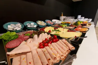 Essen im Hotel oder in der Nähe