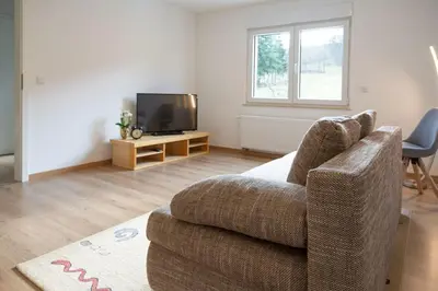 TV/Unterhaltungsangebot in der Unterkunft Ferienwohnung Zum Bienenstock