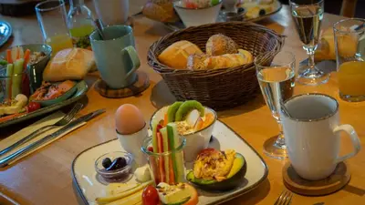Essen in der Pension oder in der Nähe