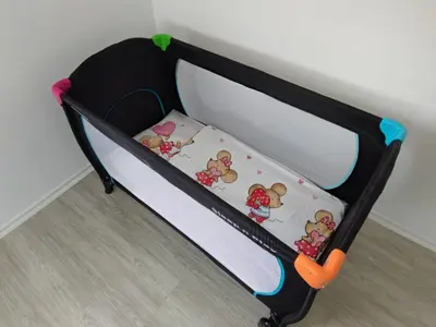 Ein Bett oder Betten in einem Zimmer der Unterkunft Ferienhaus Quell