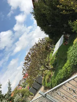Ein Garten an der Unterkunft Ferienwohnung Meyer